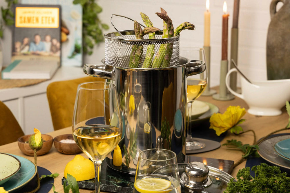 Set de poêles à asperges Cooking - Poêle à pâtes - ø 16 cm / 4,0 L - 3 pièces