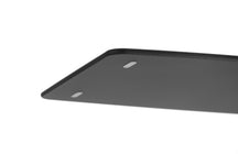 Planche à découper Hendi antidérapante - compatible lave-vaisselle - bois composite noir - 30 x 23,5 cm