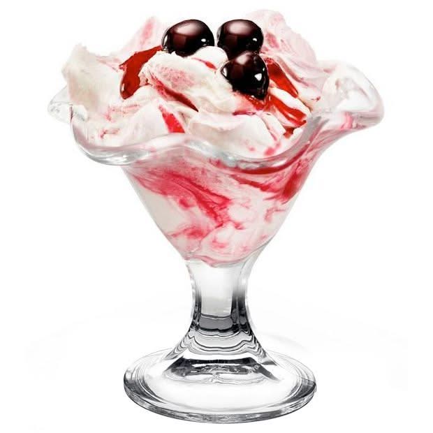 Set de coupes a glace Bormioli Rocco - en verre - Primavera - 240 ml - 6 pieces