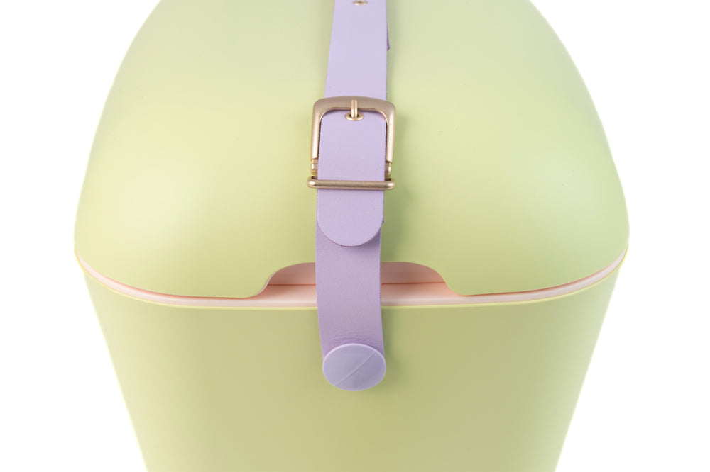 Glacière Polarbox - Glacière avec bandoulière - Lime-Lilac - 12 litres