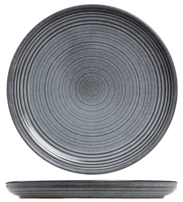 Assiette plate Cosy & Trendy Kentucky Gris ø 27 cm