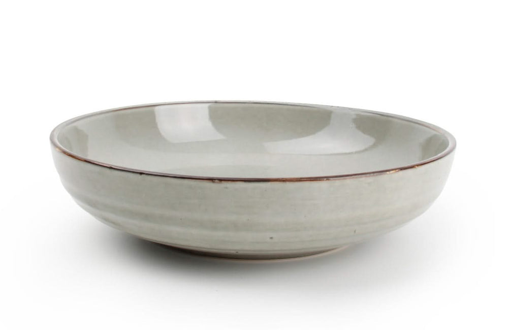Set d'assiettes Salt&Pepper - Assiettes à pâtes - Artisan - ø 22 cm - 4 pièces