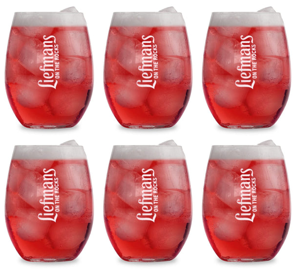 Set de verres à bière Liefmans - Bière fruitée - Fruitesse - 25 cl - 6 pièces