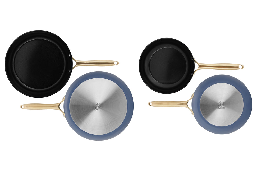 Ensemble de poêles Cookinglife - Poêles à frire - Style - Ø24 & 28 cm - 2 pièces