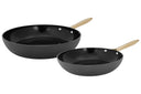Ensemble de poêles Cookinglife - Poêles à frire - Style - Ø 24/28 cm - 2 pièces