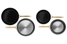 Ensemble de poêles Cookinglife - Poêles à frire - Style - Ø 24/28 cm - 2 pièces