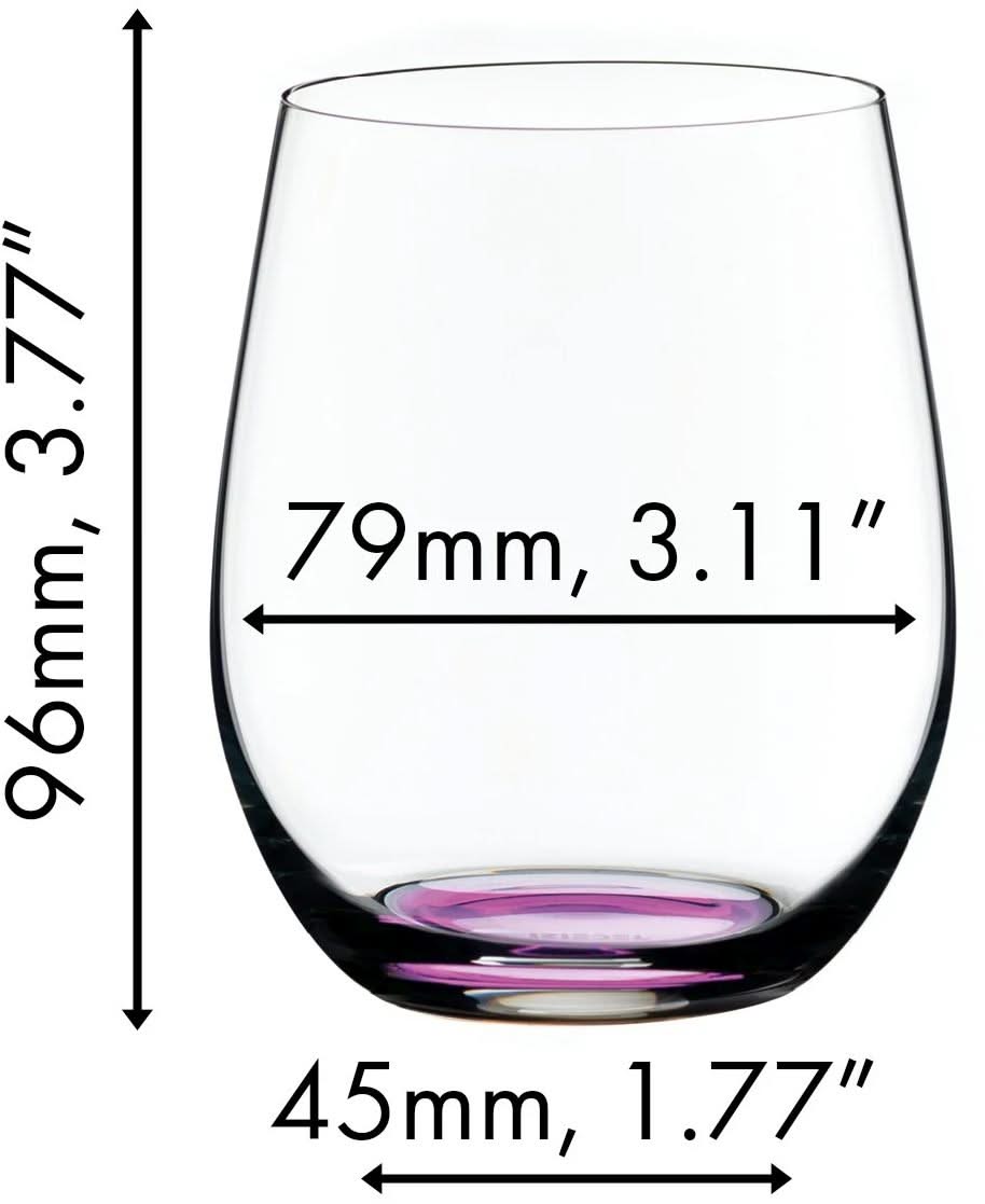 Ensemble de verres a whisky Riedel - Gobelet - Happy O - 335 ml - 4 pièces