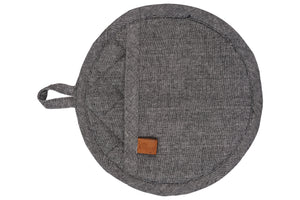 Manique Cosy & Trendy - En coton - Stoff - Noir Chambray - Ø 20 cm