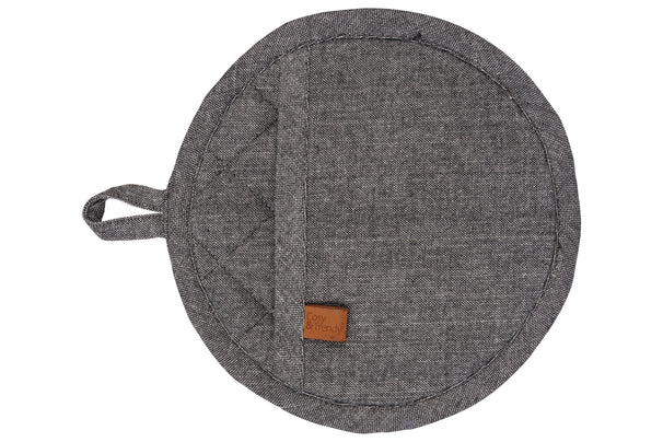 Manique Cosy & Trendy - En coton - Stoff - Noir Chambray - Ø 20 cm