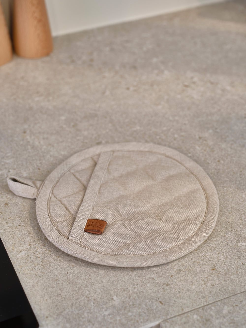 Manique Cosy & Trendy - Manique en coton - Stoff - Ø 20 cm - Sable