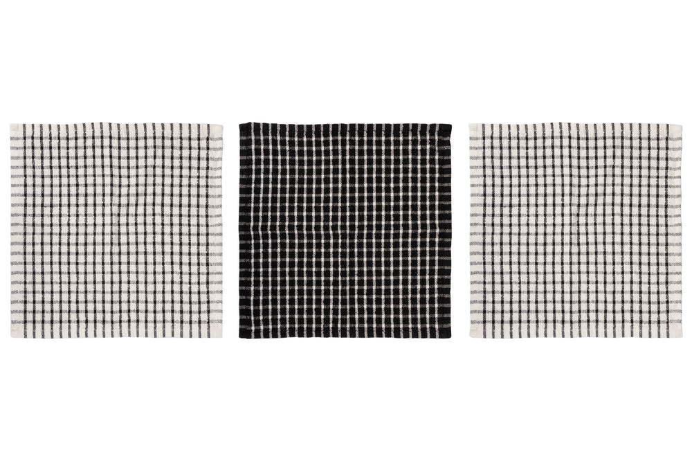 Set de torchons Cosy&Trendy - Torchon a vaisselle - Stoff - 30x30cm - 3 pièces