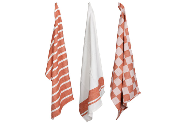 Ensemble de torchons Cosy & Trendy - Torchons - Stoff - 50x70 cm - 3 pièces