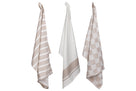 Ensemble de torchons Cosy&Trendy - Torchon cuisine - Stoff - 50x70 cm - 3 pièces