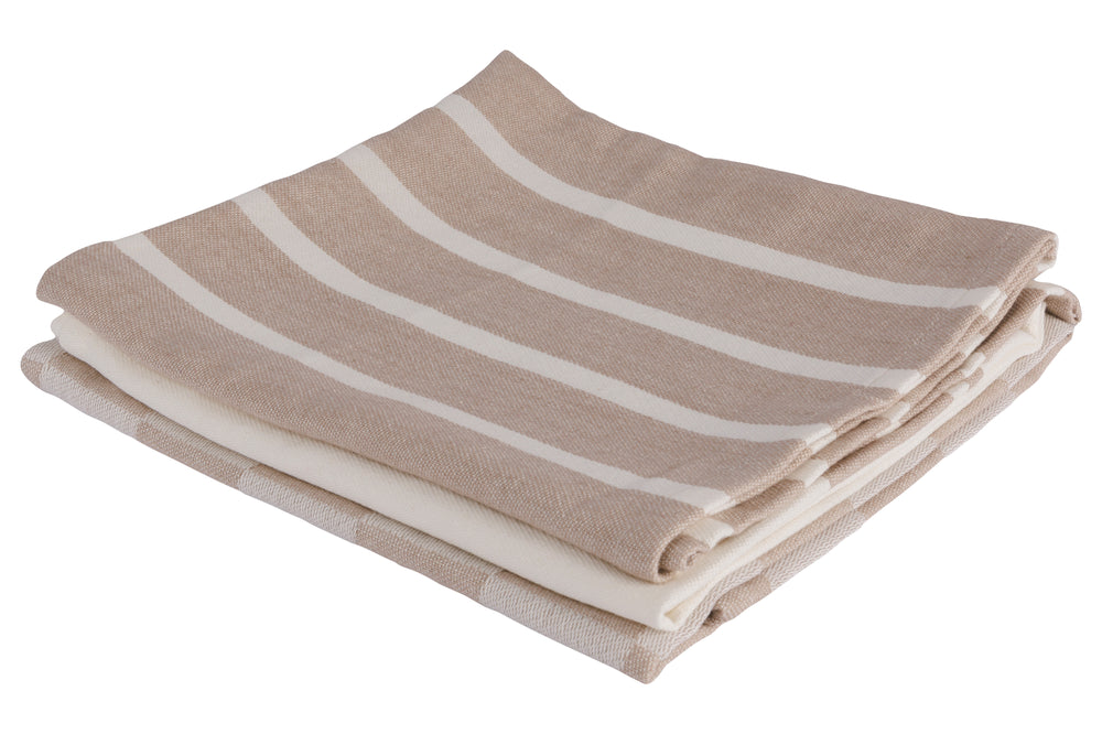 Ensemble de torchons Cosy&Trendy - Torchon cuisine - Stoff - 50x70 cm - 3 pièces