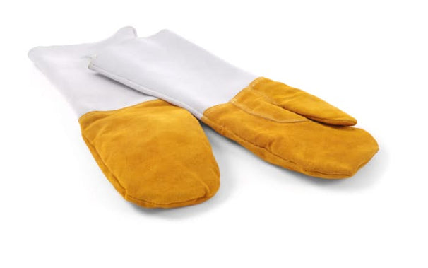 Ensemble de gants de four Hendi - en cuir - 46 cm - 2 pièces