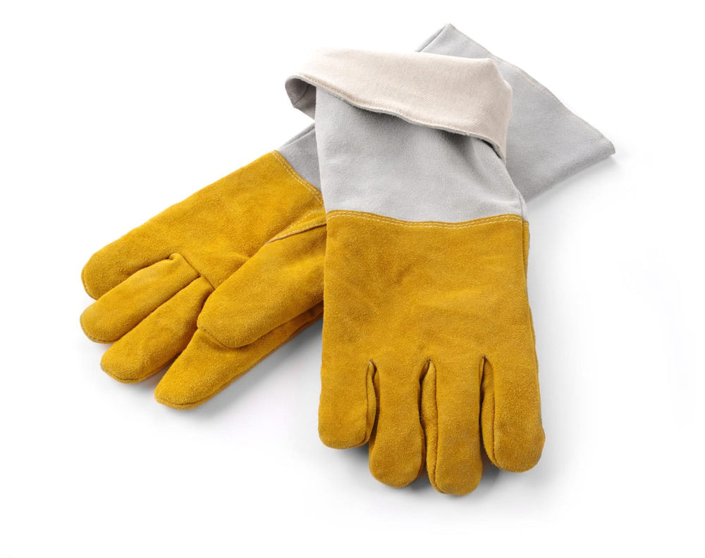 Ensemble de gants de four Hendi - en cuir - 46 cm - 2 pièces