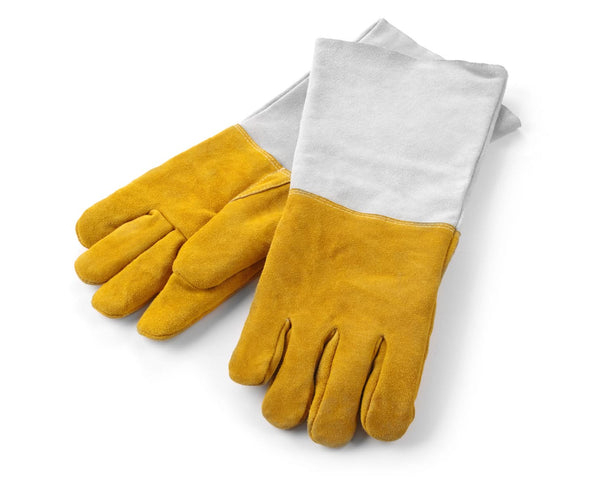 Ensemble de gants de four Hendi - en cuir - 46 cm - 2 pièces