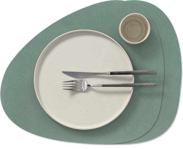 Ensemble de sets de table LIND DNA - en cuir - Nupo - 44 x 37 cm - 2 pièces