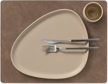 Ensemble de sets de table LIND DNA - en cuir - Nupo - 45 x 35 cm - 2 pièces