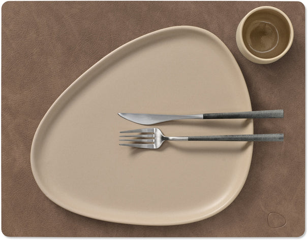 Ensemble de sets de table LIND DNA - en cuir - Nupo - 45 x 35 cm - 2 pièces