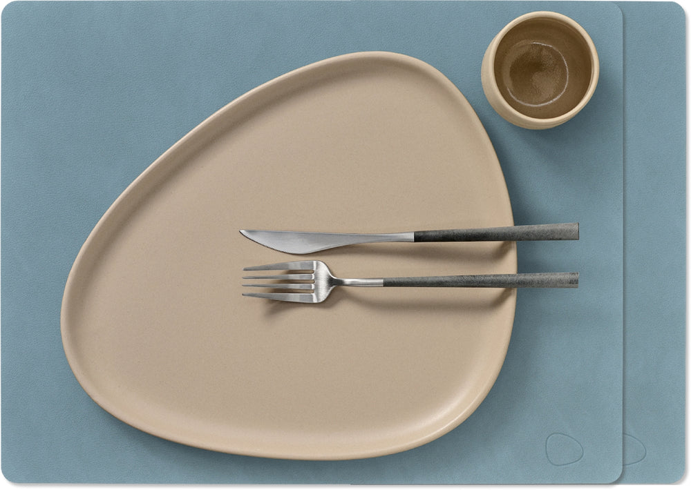 Ensemble de sets de table LIND DNA - en cuir - Nupo - 45 x 35 cm - 2 pièces