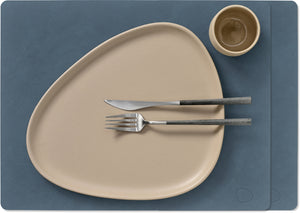 Ensemble de sets de table LIND DNA - en cuir - Nupo - 45 x 35 cm - 2 pièces