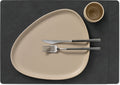 Ensemble de sets de table LIND DNA - en cuir - Nupo - 45 x 35 cm - 2 pièces