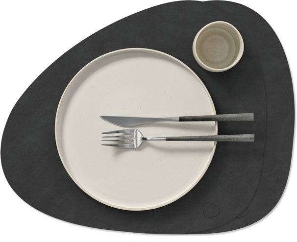 Ensemble de sets de table LIND DNA - en cuir - Nupo - 44 x 37 cm - 2 pièces