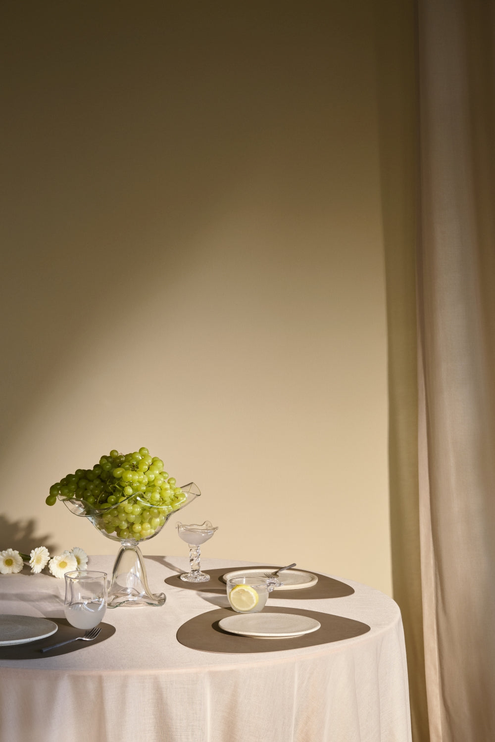 Ensemble de sets de table LIND DNA - Cuir - Nupo - 44 x 37 cm - 2 pièces