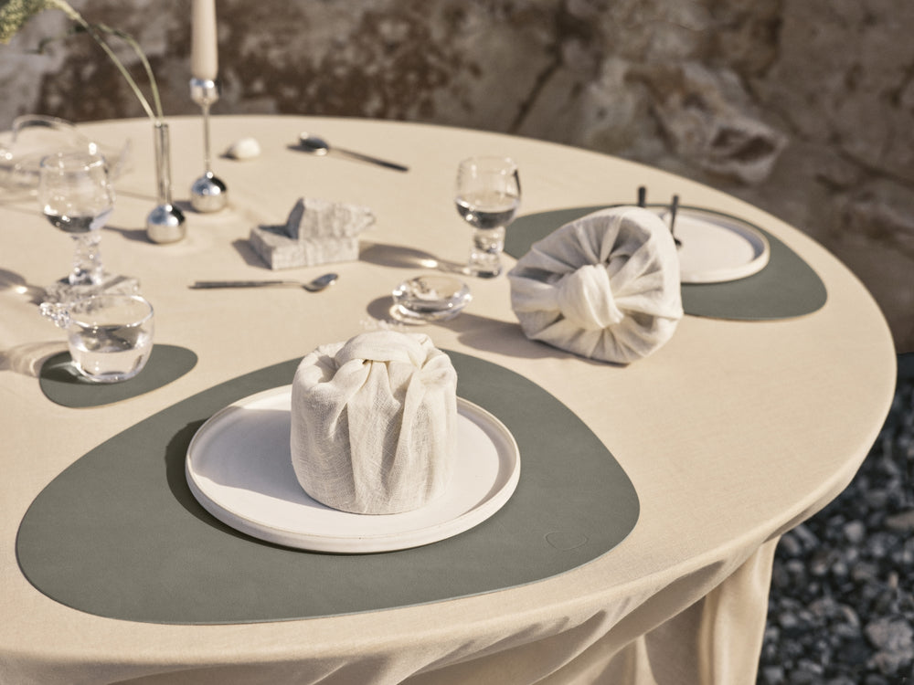 Ensemble de sets de table LIND DNA - Cuir - Nupo - 44 x 37 cm - 2 pièces