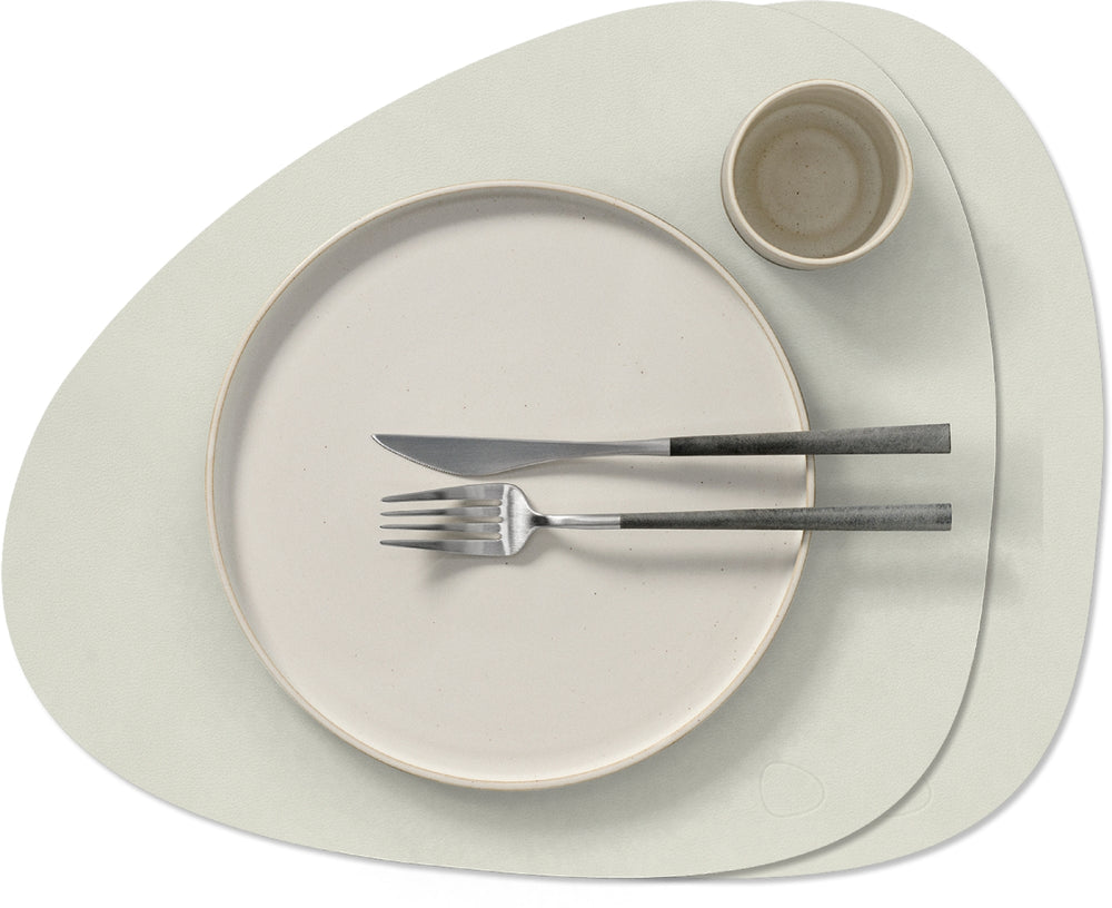 Ensemble de sets de table LIND DNA - en cuir - Nupo - 44 x 37 cm - 2 pièces