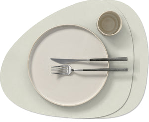 Ensemble de sets de table LIND DNA - en cuir - Nupo - 44 x 37 cm - 2 pièces