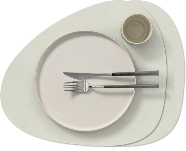 Ensemble de sets de table LIND DNA - en cuir - Nupo - 44 x 37 cm - 2 pièces
