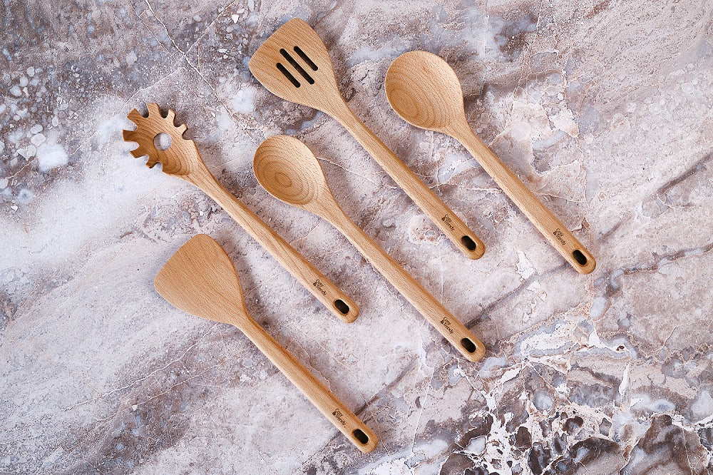 Spatule Cosy & Trendy - Spatule en bois - Delish Eco - 30 cm