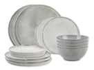 Set de service Salt & Pepper - 4 personnes - Artisan - Ø26/20/17 - 12 pièces