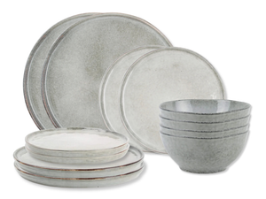 Set de service Salt & Pepper - 4 personnes - Artisan - Ø26/20/17 - 12 pièces