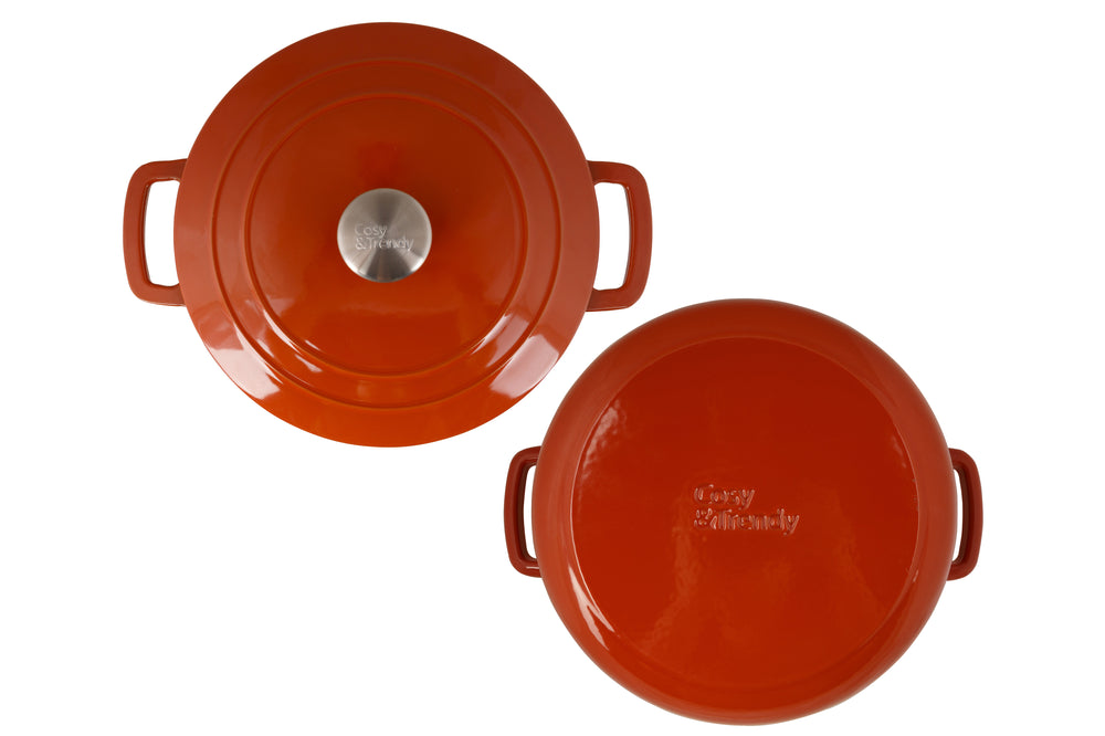Cocotte en fonte Cosy & Trendy - Faitout rond - Fontestic - Ø 28 cm