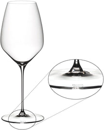 Ensemble de verres a vin Riedel - Verres a vin blanc - Veloce - 570ml - 2 pièces