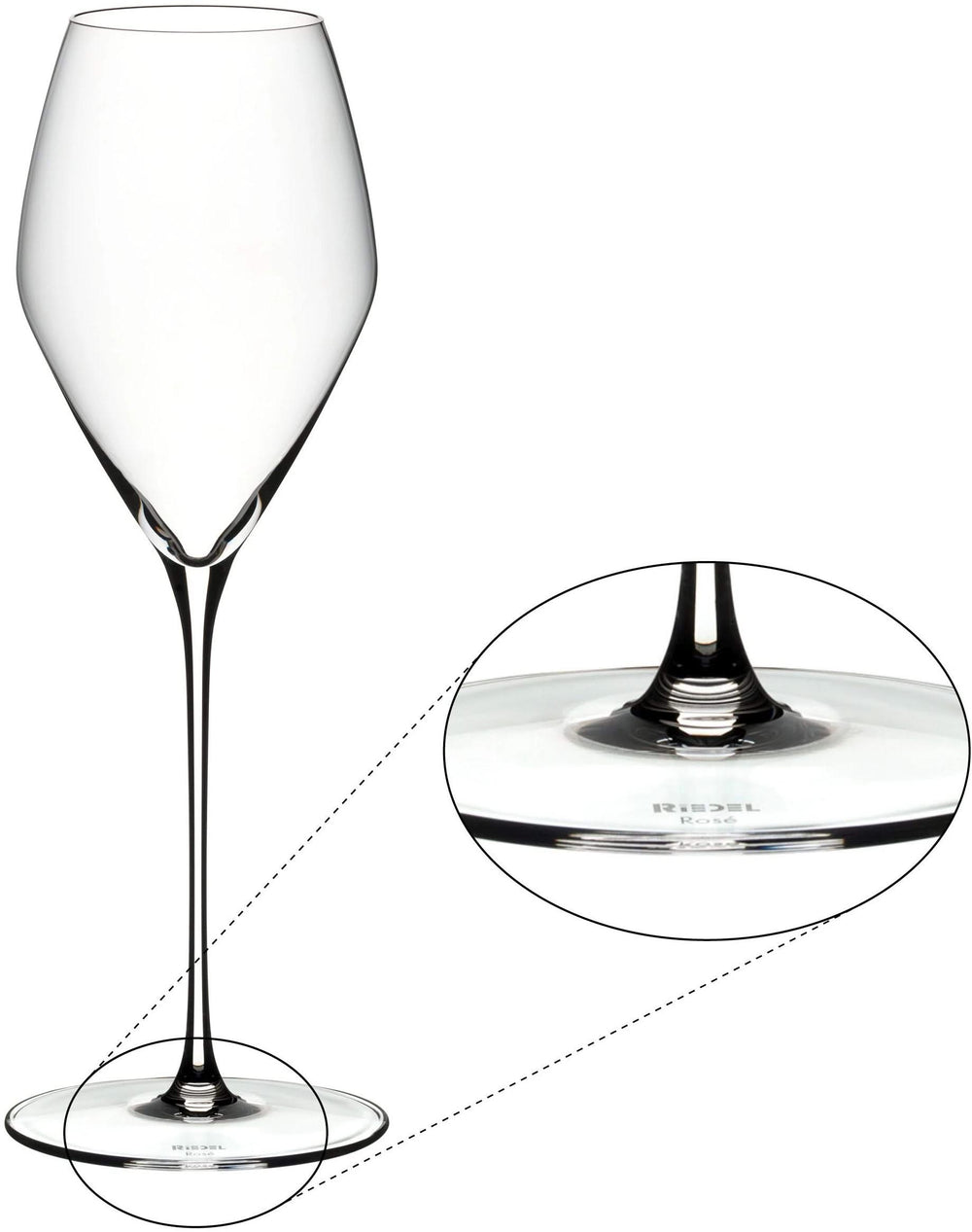 Ensemble de verres à vin Riedel - Verres à vin rosé - Veloce - 350 ml - 2 pièces