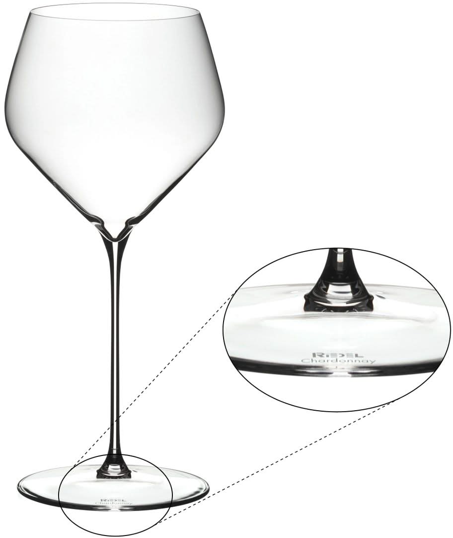 Set de verres a vin Riedel - Verres a vin blanc - Veloce - 690 ml - 2 pieces