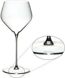 Set de verres a vin Riedel - Verres a vin blanc - Veloce - 690 ml - 2 pieces