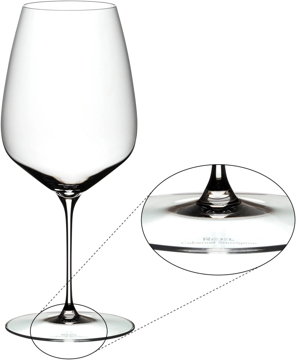 Set de verres à vin Riedel - Verres à vin rouge - Veloce - 829 ml - 2 pièces