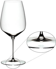 Set de verres à vin Riedel - Verres à vin rouge - Veloce - 829 ml - 2 pièces