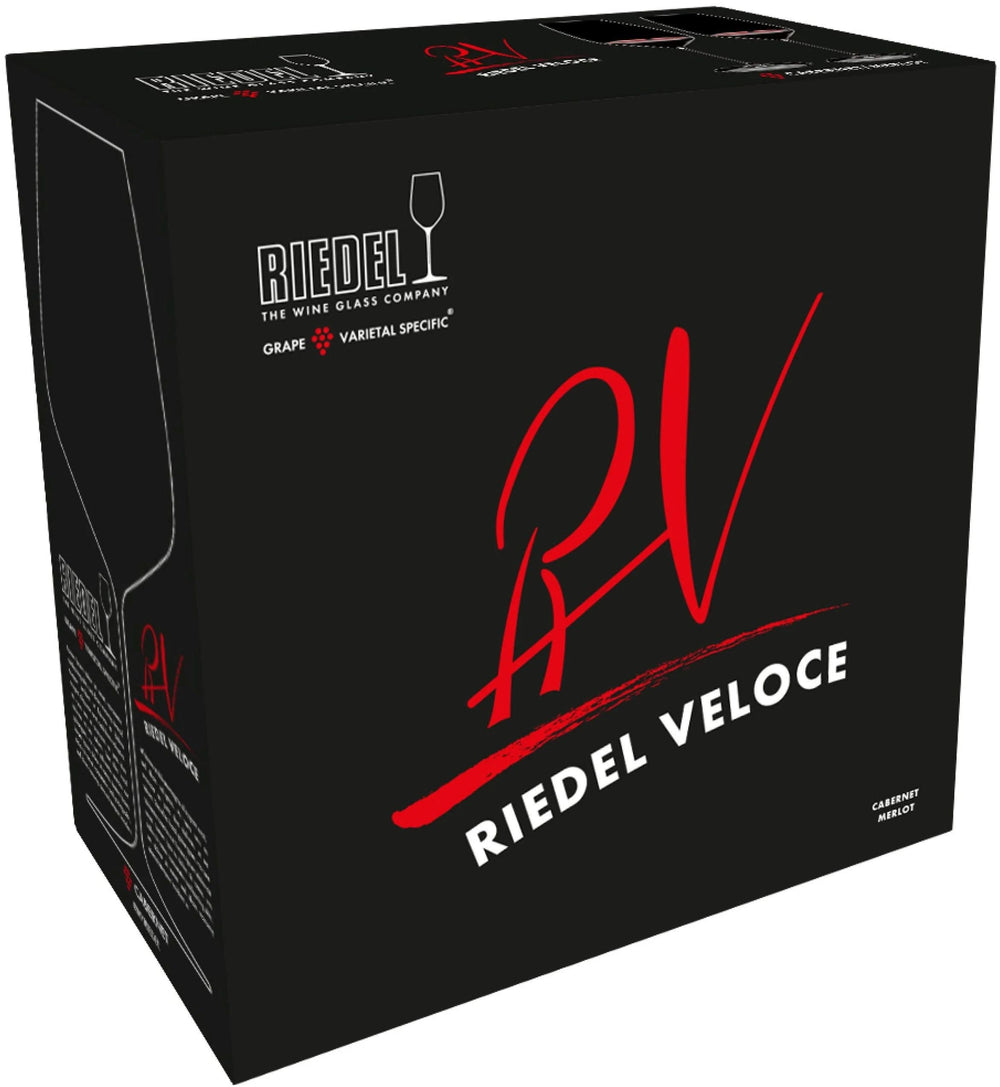 Set de verres à vin Riedel - Verres à vin rouge - Veloce - 829 ml - 2 pièces