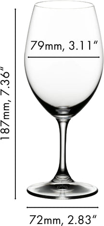 Set de verres a vin Riedel - Verres a vin rouge - Ouverture - 350 ml - 2 pièces