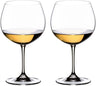Ensemble de verres a vin Riedel - Verres a vin blanc - Vinum - 600 ml - 2 pièces