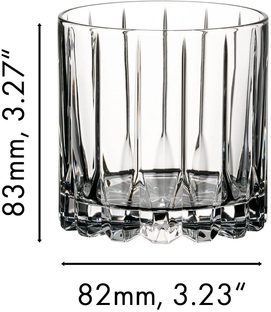 Ensemble de verres a cocktail Riedel - Cocktail et whisky - 8 pièces