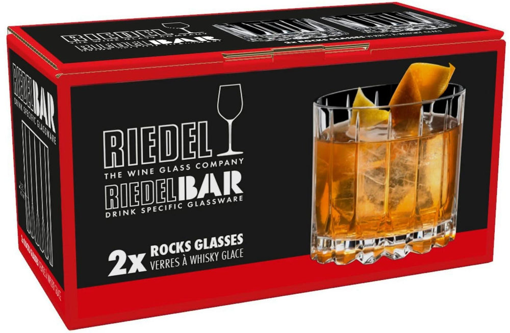 Set de verres à whisky Riedel - Rocks - Verres spécifiques - 283 ml - 2 pièces