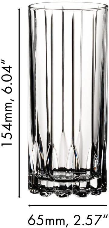 Ensemble de verres a long drink Riedel - Verres a cocktail - 310 ml - 2 pièces