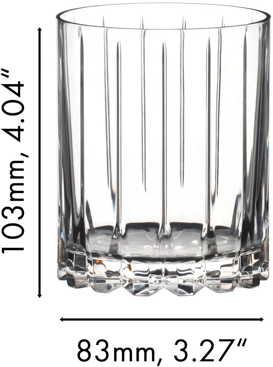 Ensemble de verres à whisky Riedel - Double Rocks - 370 ml - 2 pièces